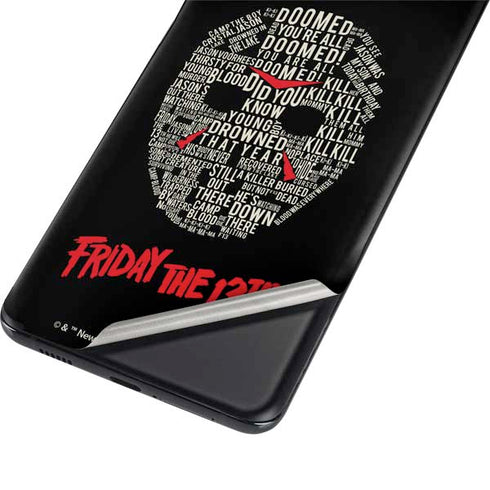 Warner Bros Friday the 13th Doomed Galaxy S21 Ultra 5G Skin